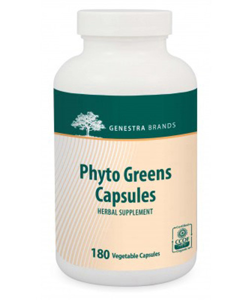 Organic Phyto Greens Capsule 180 veggie capsules