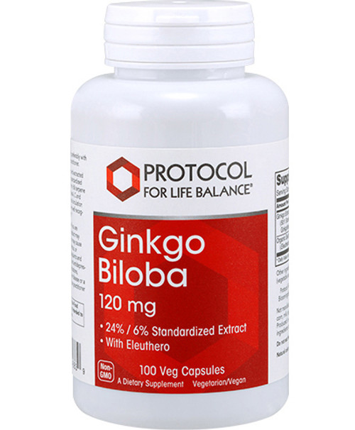 Ginkgo Biloba 100 veggie capsules