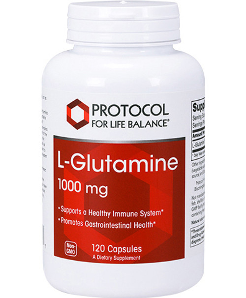 L-Glutamine 120 capsules 1000 milligrams