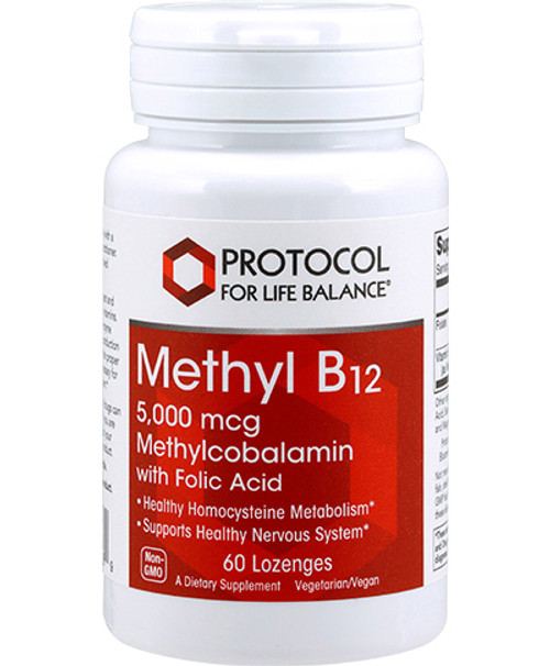 Methyl B12 / Methylcobalamin with Folic Acid 60 lozenges