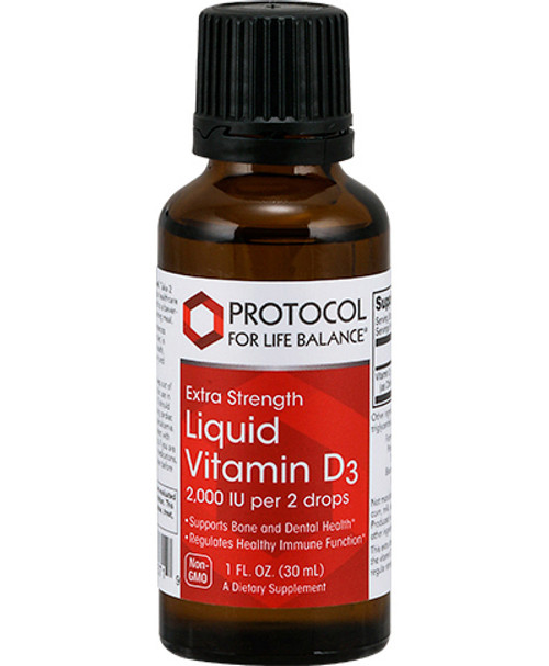 Extra Strength Liquid Vitamin D3 1 ounce