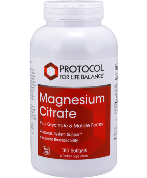 Magnesium Citrate 180 soft gels