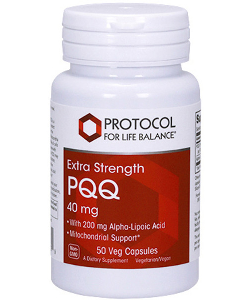 Extra Strength PQQ 50 veggie capsules 40 milligrams