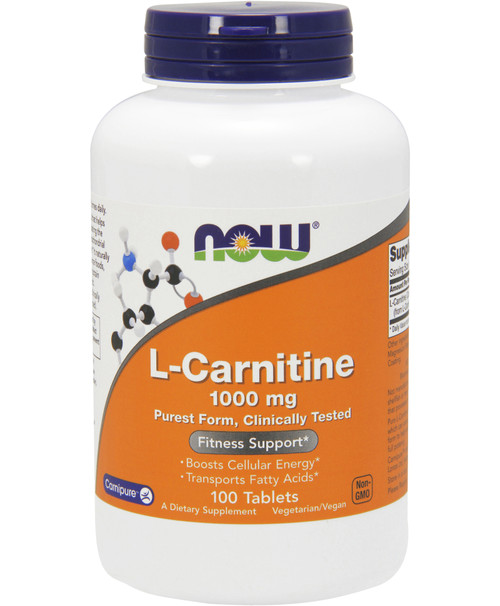 L-Carnitine 100 tablets 1000 milligrams