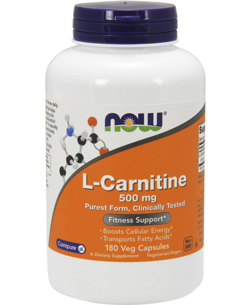 L-Carnitine 180 veggie capsules 500 milligrams