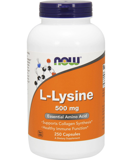 L-Lysine 250 capsules 500 milligrams