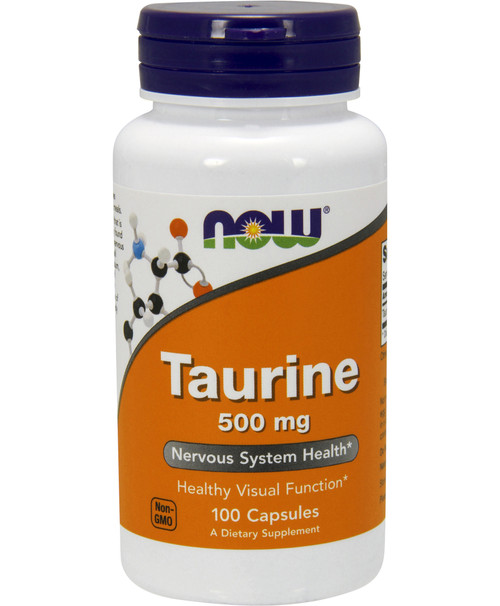 Taurine 100 capsules 500 mg