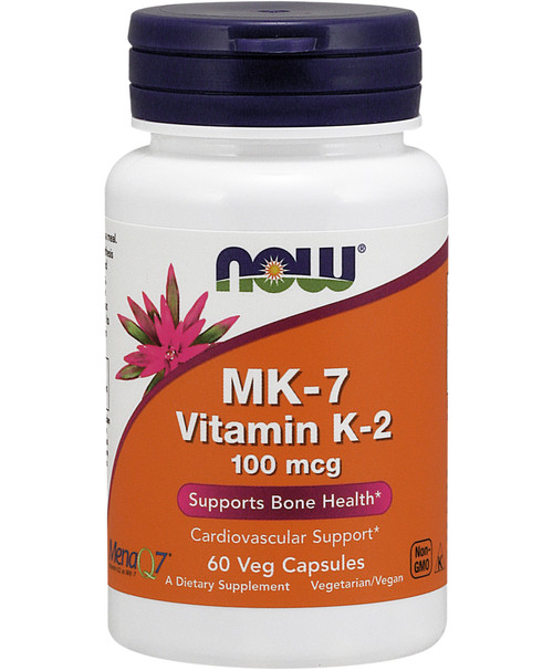 MK-7 Vitamin K-2 60 veggie capsules 100 micrograms
