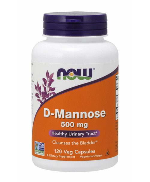 D-Mannose 120 veggie capsules 500 milligrams