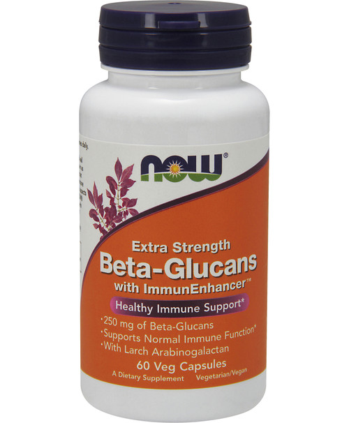 Beta-Glucans with ImmunEnhancer, Extra Strength 60 veggie capsules