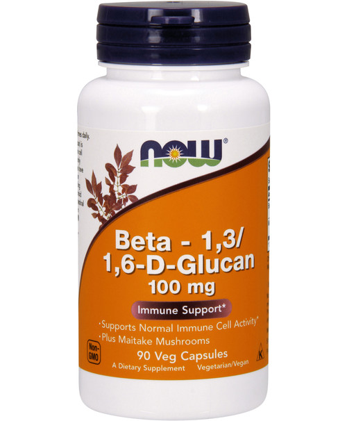 Beta 1,3/1,6- D -Glucan 90 veggie capsules 100 milligrams