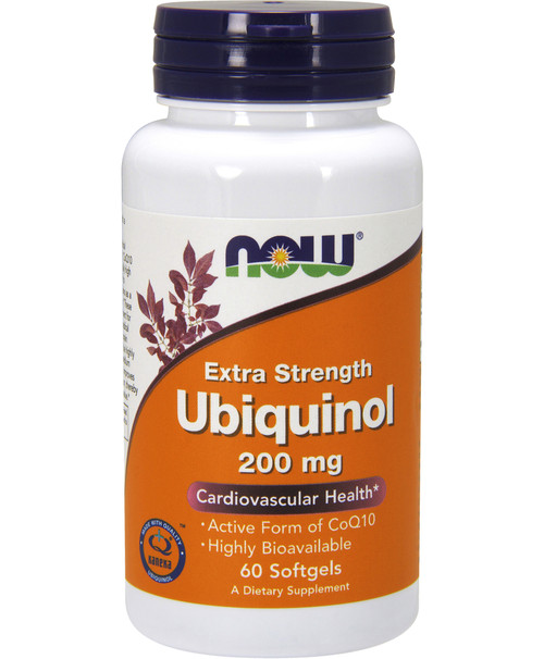 Ubiquinol, Extra Strength 60 soft gels 200 milligrams