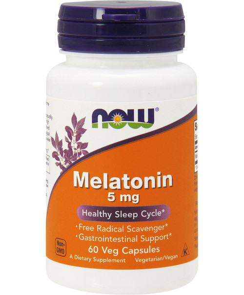 Melatonin 60 veggie capsules 5 milligrams