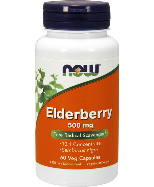 Elderberry 60 veggie capsules 500 milligrams