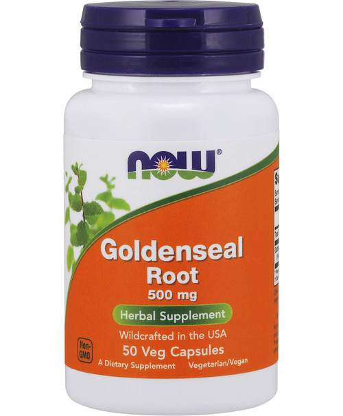 Goldenseal Root 50 capsules 500 milligrams