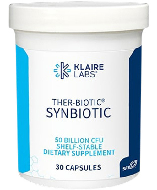 Ther-Biotic Synbiotic 50 Billion CFU Shelf Stable 30 capsules