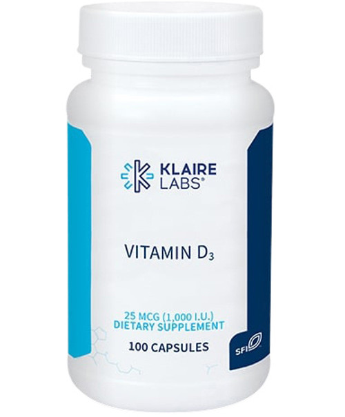 Vitamin D3 100 capsules 1000 iu