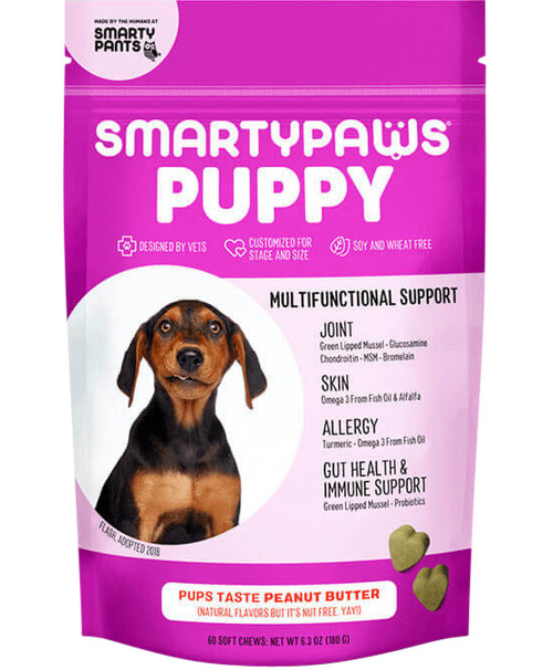 SmartyPaws Puppy Formula - Peanut Butter 60 servings