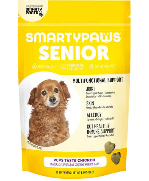 SmartyPaws Senior Formula - Chicken 60 servings