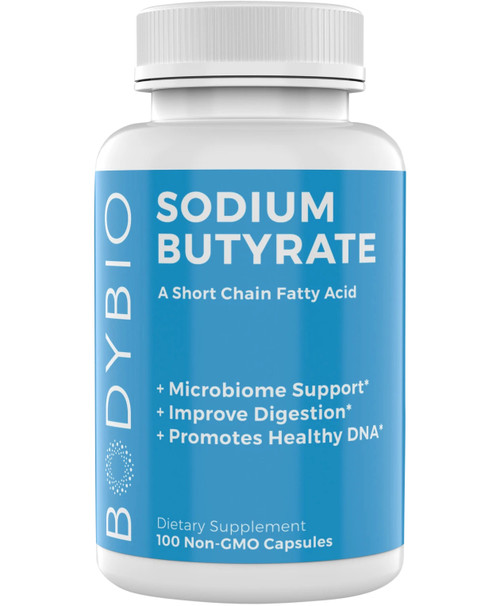 Sodium Butyrate 100 capsules 600 milligrams