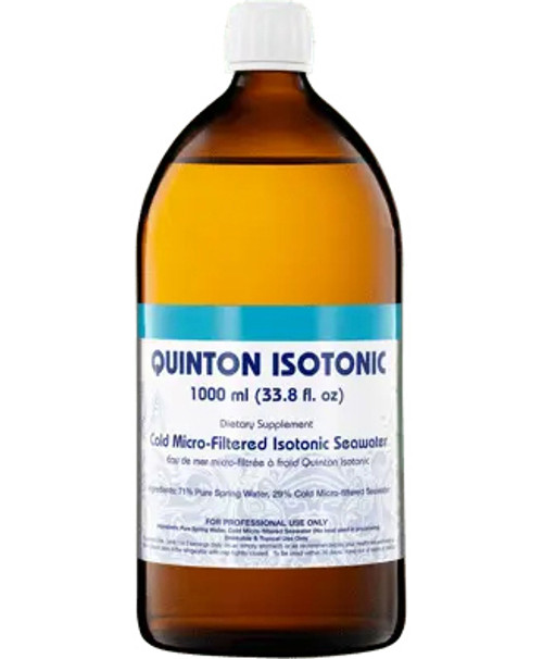 Quinton Isotonic Cold Micro-Filtered Isotonic Seawater 1000 milliliters