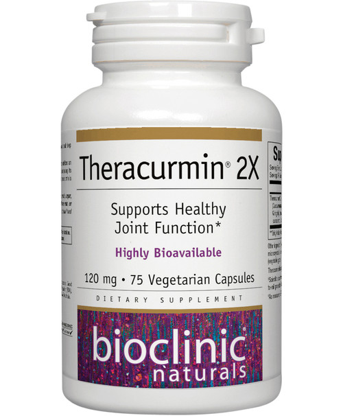 Theracurmin 2X 75 capsules 120 milligrams