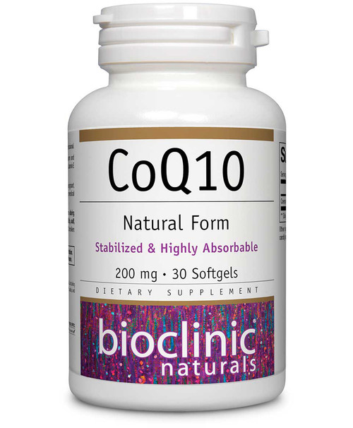 CoQ10 30 soft gels 200 milligrams