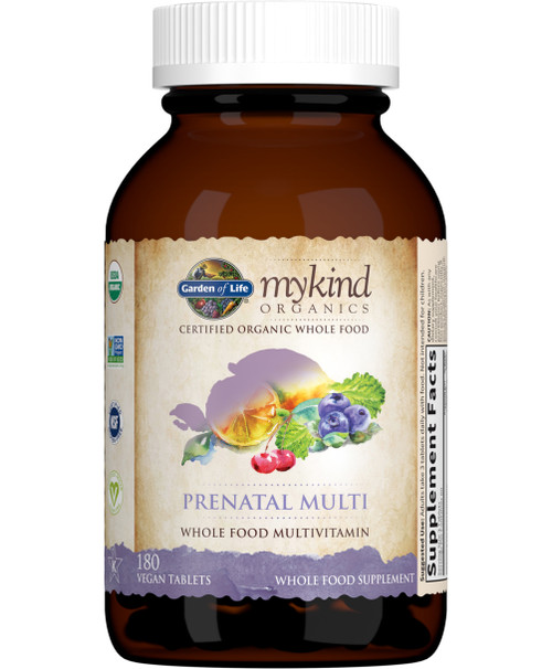 mykind Organics Prenatal Multi 180 tablets