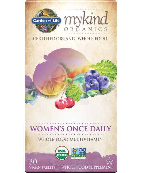 mykind Organics Womens Once Daily 30 veggie tablets