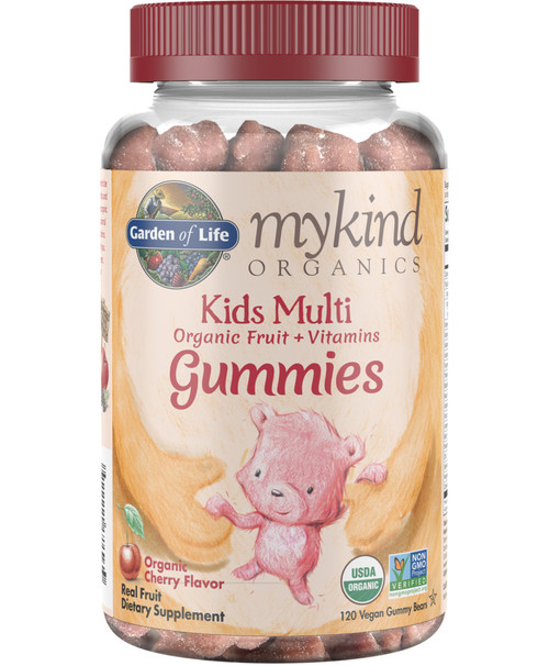 mykind Organics Kids Multi Cherry 120 gummies