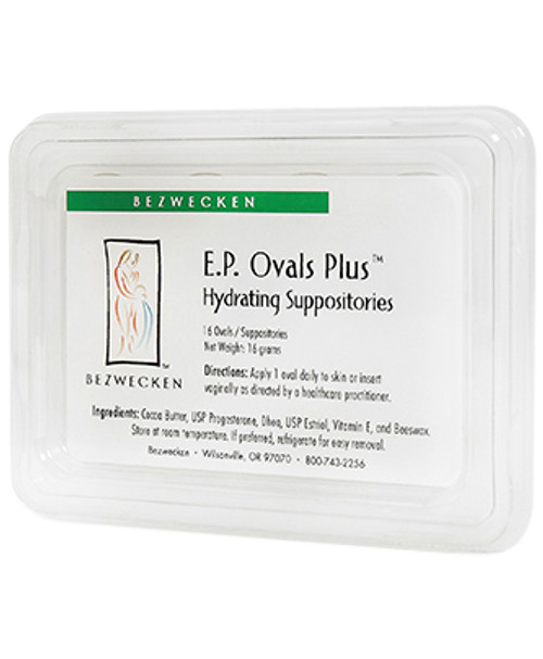 E.P. Ovals Plus 16 suppositories