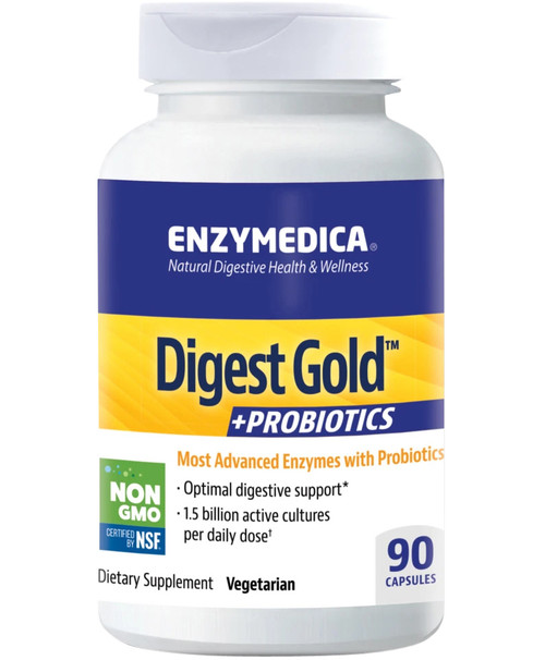 Digest Gold + Probiotics 90 veggie capsules