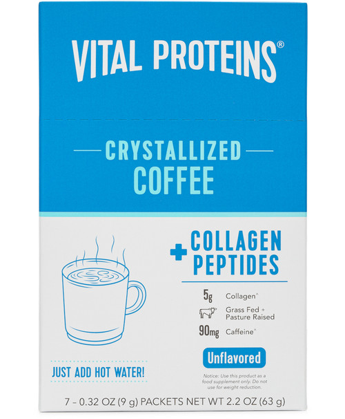 Crystalized Coffee and Collagen 7 stick packs