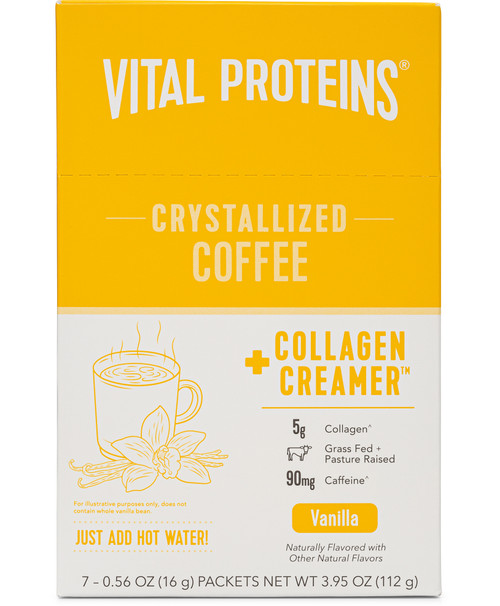 Crystalized Coffee 7 stick packs Vanilla