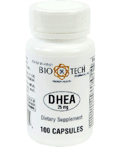 DHEA 100 capsules 25 mgs