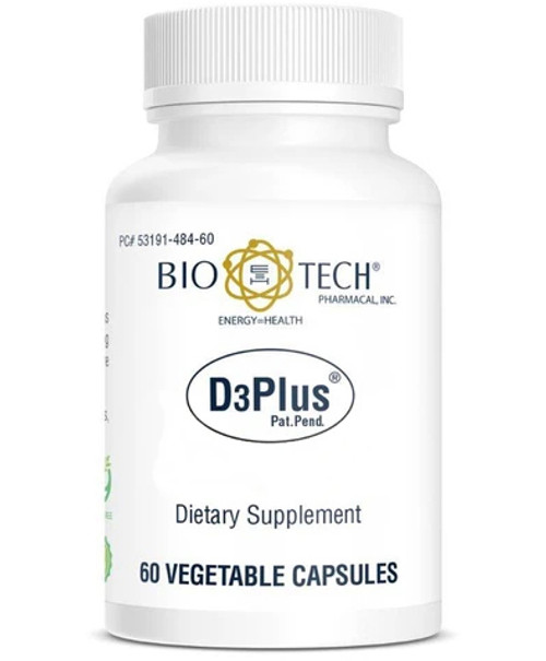 D3 Plus 60 veggie capsules