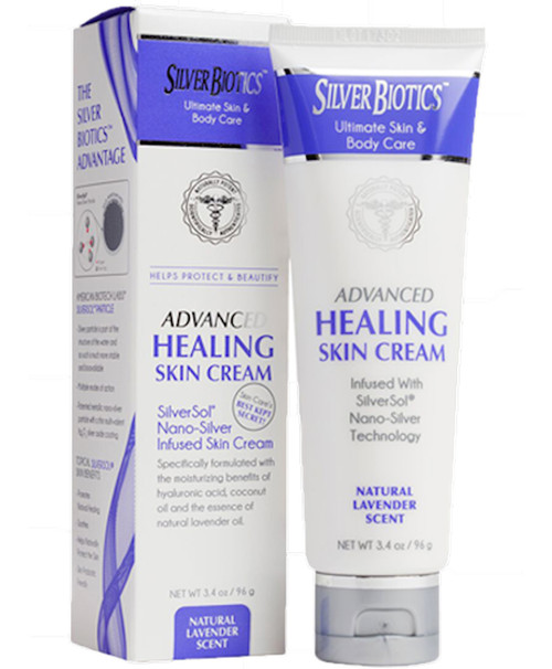 Silver Biotics Skin Cream 3.4 ounce Lavender