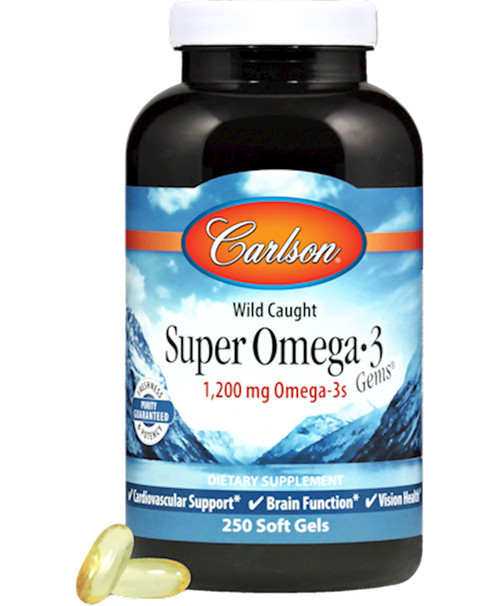 Super Omega-3 Gems 1200 mg 250 soft gels