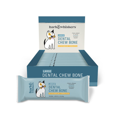 Dog Dental Chew Bones Large 12 chews Large