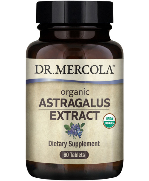 Astragalus Extract, Organic 60 tablets