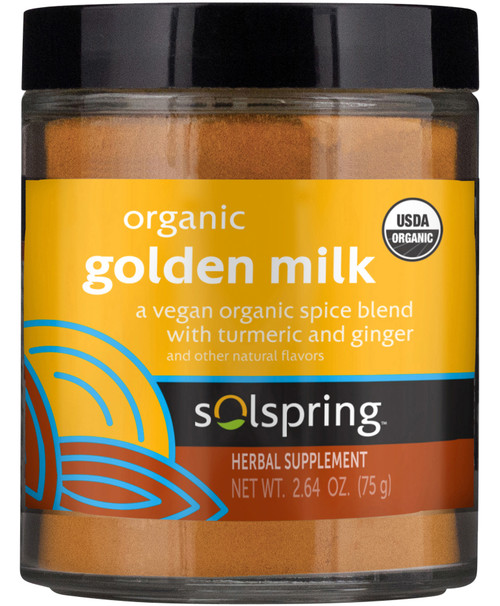 Solspring Organic Golden Milk 2.64 ounce