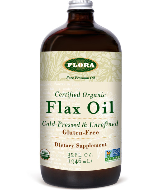 Flax Oil Certified Organic 32 ounce
