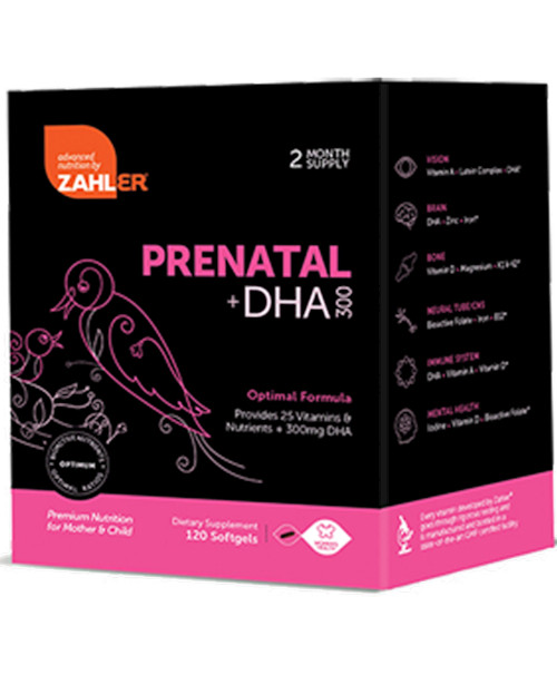 Prenatal +DHA Optimal 120 soft gels