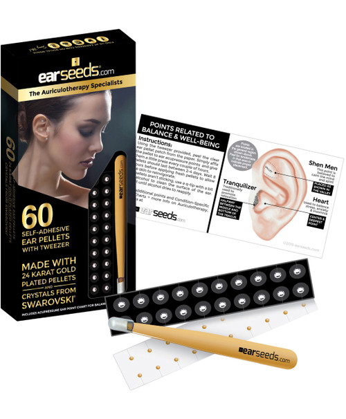 Swarovski Crystal Ear Pellets (Gold Plated) 60