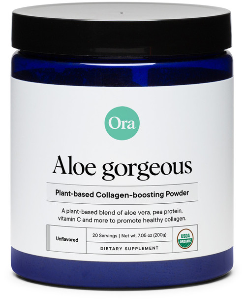 Aloe Gorgeous: Vegan Collagen Booster 20 servings Unflavored