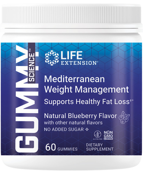Gummy Science Mediterranean Weight Management 60 gummies Blueberry