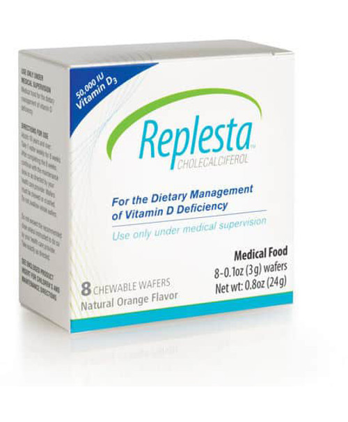 Replesta 8 chewable wafers