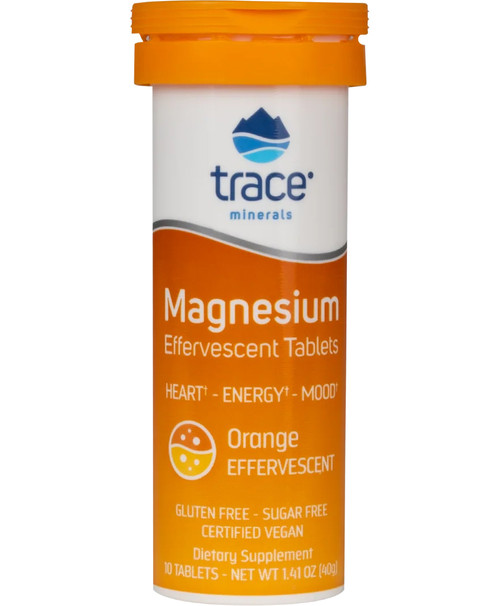 Magnesium Effervescent Tablets 10 tablets Orange