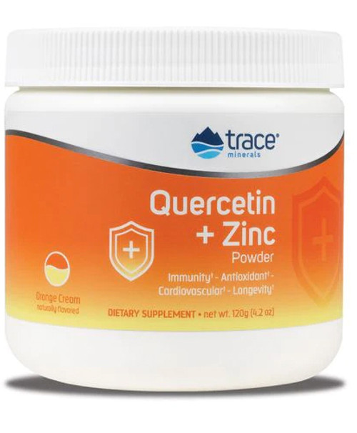 Quercetin + Zinc Powder 120 grams Orange Mango