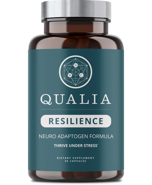 Qualia Resilience: Neuro Adaptogen Formula, Thrive Under Stress 30 capsules